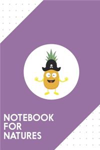 Notebook for Natures