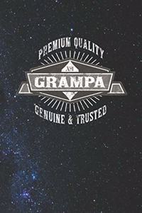 Premium Quality No1 Grampa Genuine & Trusted