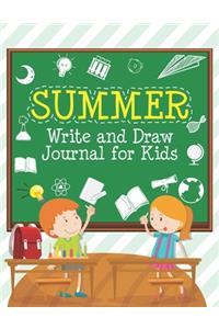 Summer Write and Draw Journal for Kids