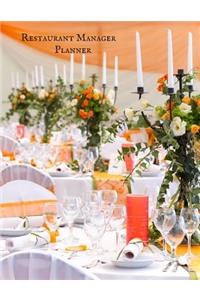 Restaurant Manager Planner