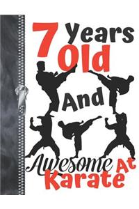 7 Years Old And Awesome At Karate