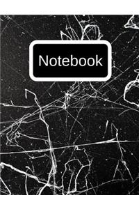 Notebook: A Cool College Ruled Notebook for School, Class or the Office, 8.5x11