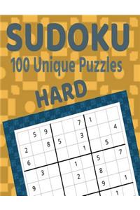 Sudoku 100 Unique Puzzles Hard