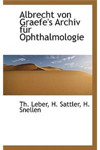 Albrecht Von Graefe's Archiv Fur Ophthalmologie