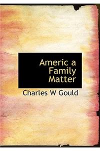 Americ a Family Matter