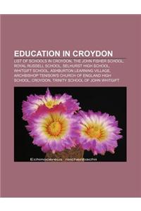 Education in Croydon