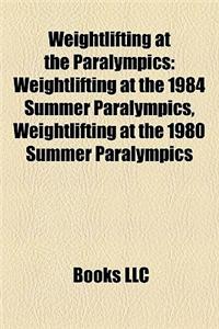 Weightlifting at the Paralympics