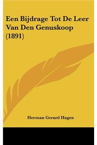 Een Bijdrage Tot de Leer Van Den Genuskoop (1891)