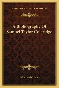 Bibliography of Samuel Taylor Coleridge