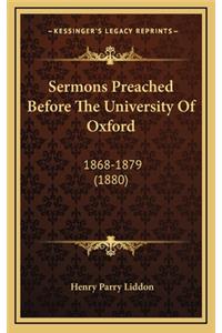 Sermons Preached Before the University of Oxford