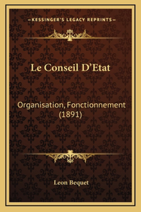 Le Conseil D'Etat