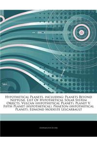 Articles on Hypothetical Planets, Including