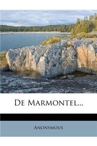 de Marmontel...