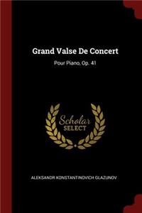 Grand Valse de Concert