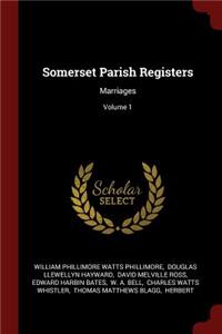 Somerset Parish Registers