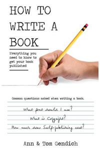 How To Write A Book