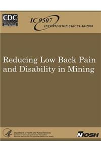 Reducing Low Back Pain and Disability in Mining