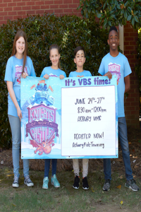 Vacation Bible School (Vbs) 2020 Knights of North Castle Outdoor Banner