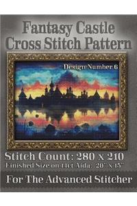 Fantasy Castle Cross Stitch Pattern