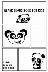 Blank Comic Book for Kids