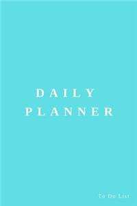 Daily Planner to Do List - Tiffany Blue