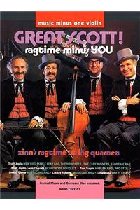 Great Scott!: Ragtime Minus You, Violin [With CD (Audio)]