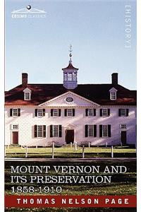 Mount Vernon and Its Preservation