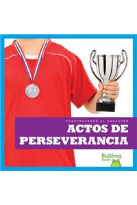 Actos de Perseverancia (Showing Perseverance)