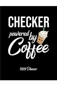 Checker Powered By Coffee 2020 Planner