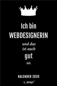 Kalender 2020 für Webdesigner / Webdesignerin