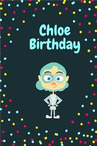 Chloe Birthday Cute Hero Gift _ Chloe Notebook