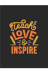Teach Love & Inspire Calendar 2020