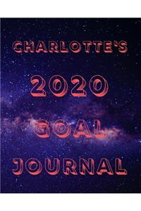 Charlotte's 2020 Goal Book