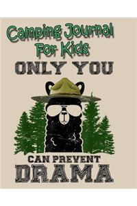 Camping Journal for kids