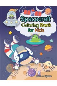 Spacecraft Coloring Book for Kids