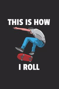 Skateboarden Skateboard Notizbuch