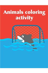 Animals Coloring Activity