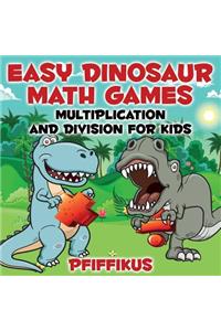 Easy Dinosaur Math Games-Multiplication and Division for Kids