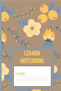 Lemon Notebook