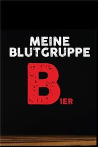 Meine Blutgruppe Bier