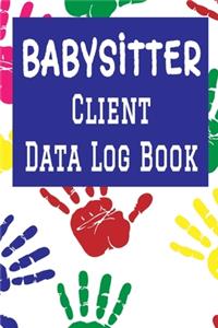 Babysitter Client Data Log Book