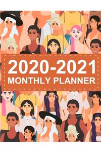 Monthly Planner 2020-2021