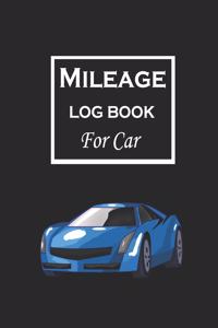 Mileage Log Book For Car