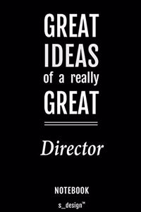 Notebook for Directors / Director