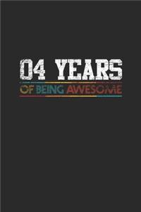 4 Years Of Being Awesome