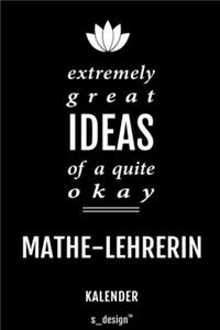 Kalender für Mathe-Lehrer / Mathe-Lehrerin