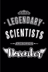 Legendary Scientists are born in November