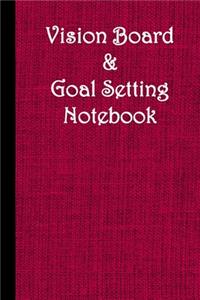 Vision Board & Goal Setting Notebook