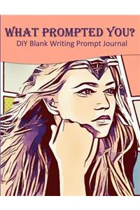 What Prompted You? DIY Blank Writing Prompt Journal