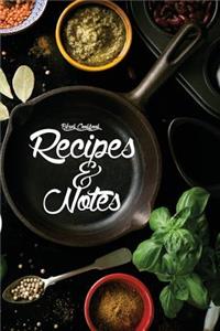 Blank Cookbook Recipes & Notes